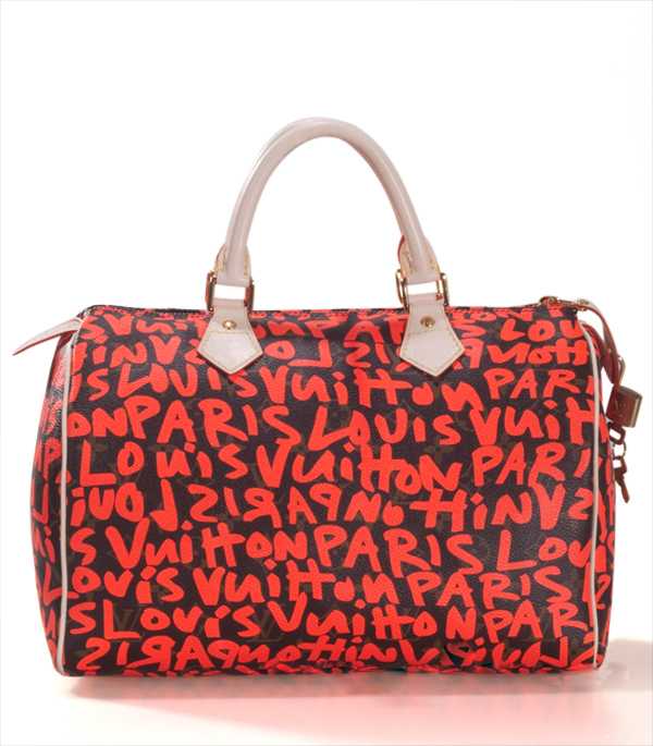 7A Replica Louis Vuitton Monagram Canvas Graffiti Speedy 35 M93705